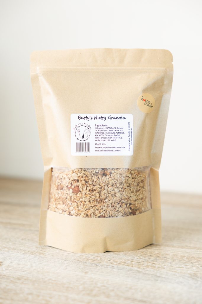 Butty's Nutty Granola